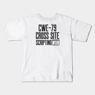 Secure Coding CWE-79 Cross Site Scripting Kids T-Shirt